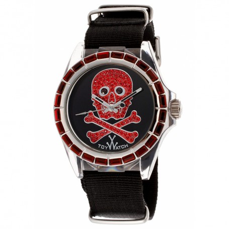 TOYWATCH SKULL BAGUETTE SB02BK